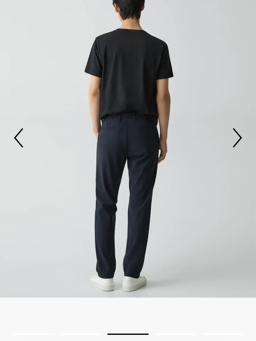 Theory Zaine Men's Navy Slim Chinos